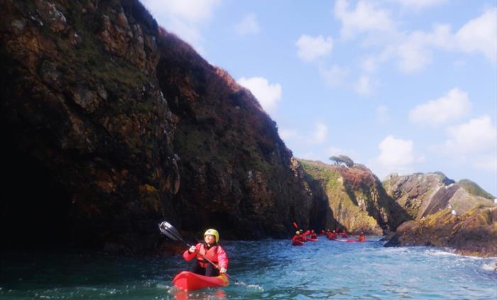 Sit-on-top Kayaking